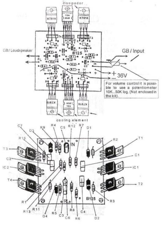 10000w power amplifier circuit diagram